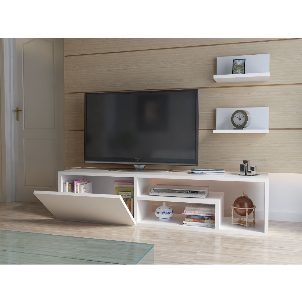 TV Komoda Zeplin - Bijela slika 3