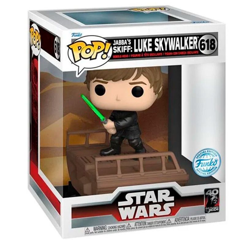 FUNKO POP figura Deluxe Star Wars Luke Skywalker Ekskluzivna image