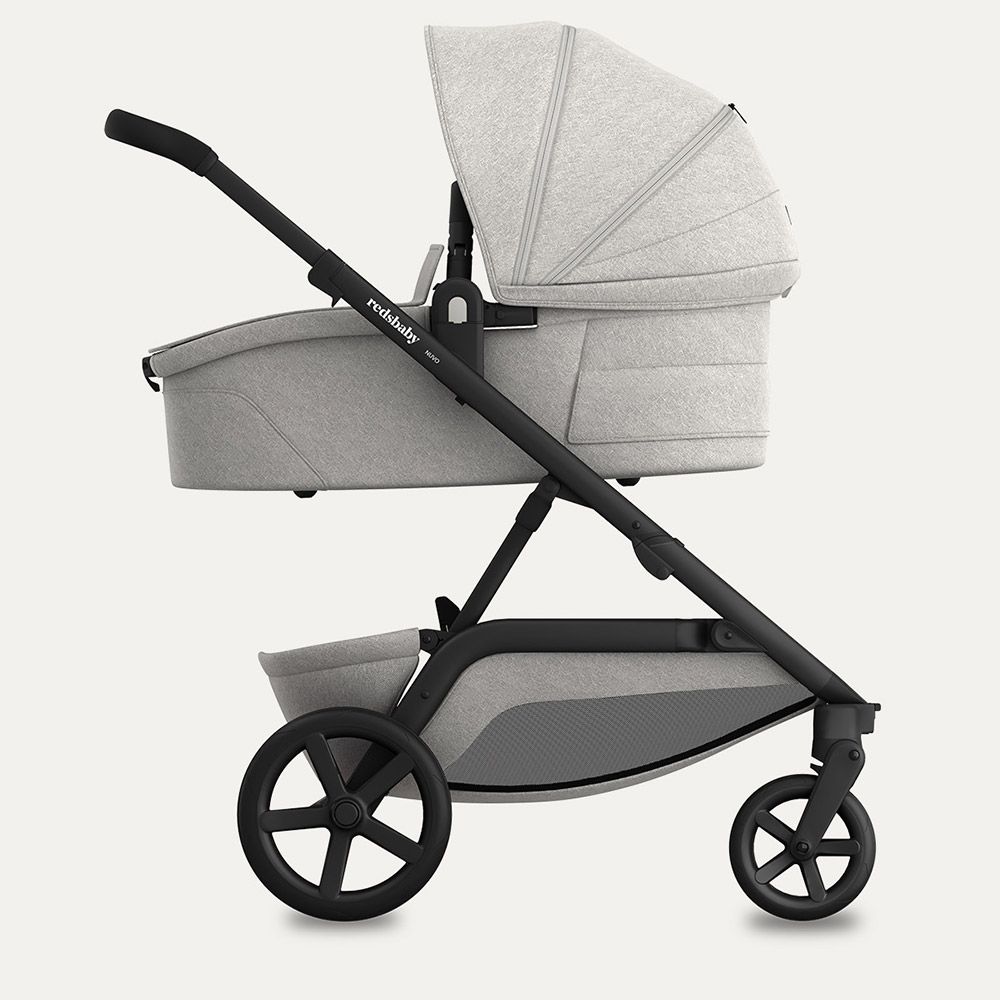 REDSBABY NUVO Twin dječja kolica 2u1 Gun Metal, Pebble M slika 11