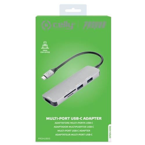 CELLY Multi USB-C adapter PROHUBDS slika 4