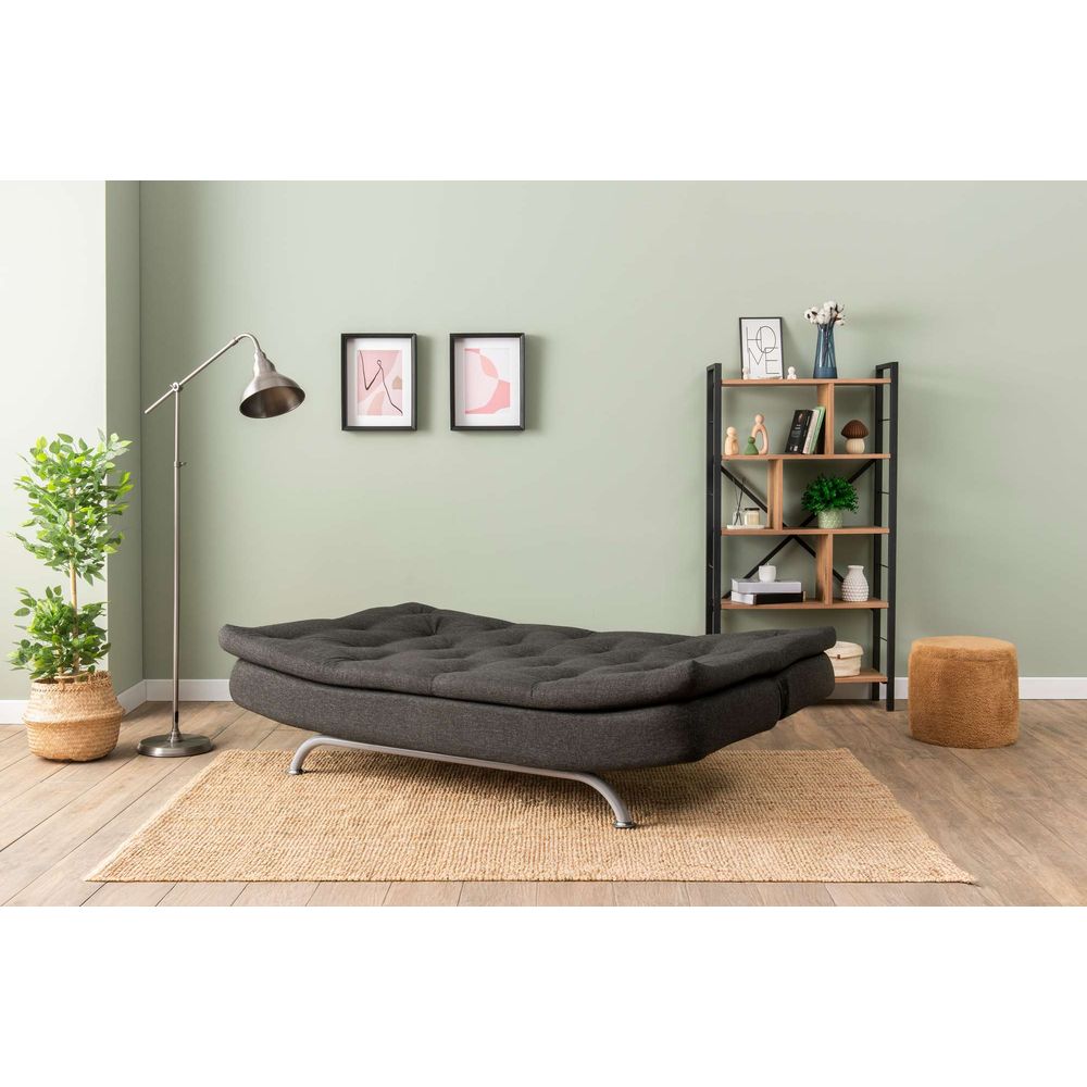 Sofa na razvlačenje Rivo - tamno siva slika 3