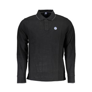 NORTH SAILS POLO LONG SLEEVE MAN BLACK