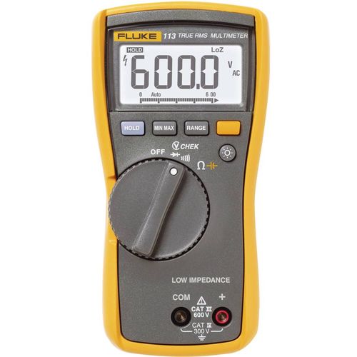 Fluke 113 ručni multimetar  digitalni  CAT III 600 V Zaslon (brojevi): 6000 slika 1