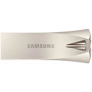 Samsung MUF-256BE3/APC 256GB USB Flash Drive, USB 3.1, BAR Plus, Read up to 300MB/s, Silver