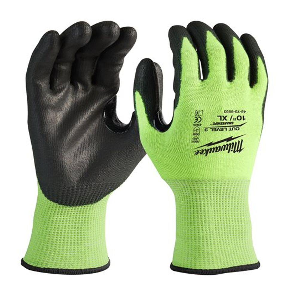 Milwaukee Rukavice Otporne Na Posjekotine Hi-Vis Razina Zaštite 3 Vel. Xl/10 slika 1