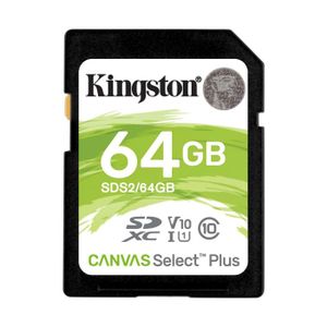 SD memorijske kartice 64GB Kingston Select Plus klasa 10