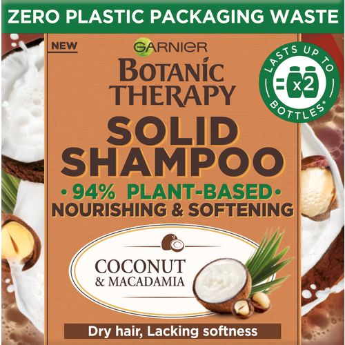 Garnier Botanic Therapy Coco & Macadamia čvrsti šampon za kosu 60gr slika 1