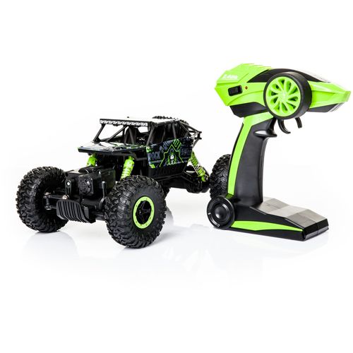 Rock Crawler auto na daljinsko upravljanje 1:18 crno-zeleni slika 4