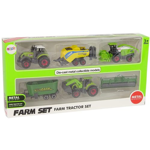 Igračka set poljoprivrednih strojeva, 6 kom. slika 4