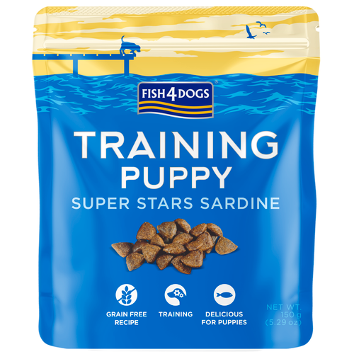 Fish4Dogs Puppy Super Stars Sardine, 150 g slika 1