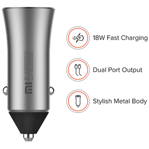 Xiaomi Auto punjač za smartphone, 2 x USB, QC 18 W, 12-24 V, 2.4 A - Mi Car Charger Pro