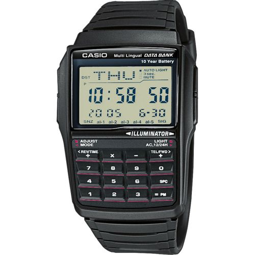 Muški sat Casio DATABANK CALCULATOR (Ø 37 mm) slika 1