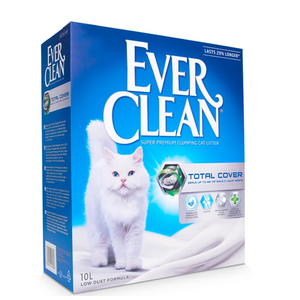 Ever Clean Pijesak za mačke Total Cover, grudajući, bez mirisa, 10 L