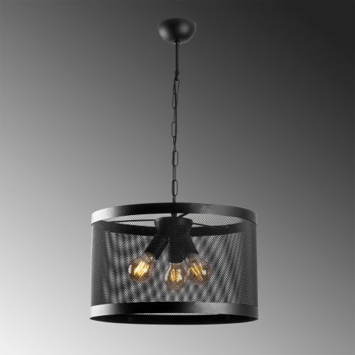 Endustriyel - 11070 Black Chandelier slika 6