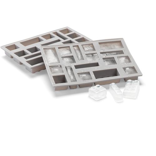 LEGO ICE CUBE TRAY LIGHT GRAY slika 1