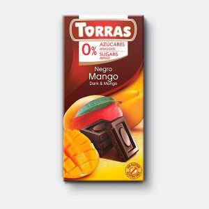 Torras Tamna čokolada s mangom 75 G