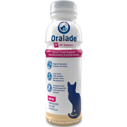 Oralade RF support, tekućina za rehidraciju za mačke, 375 ml slika 1