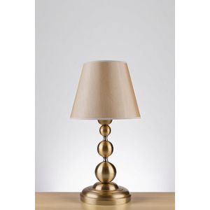 Opviq Stolna lampa 519, bež, zlatna