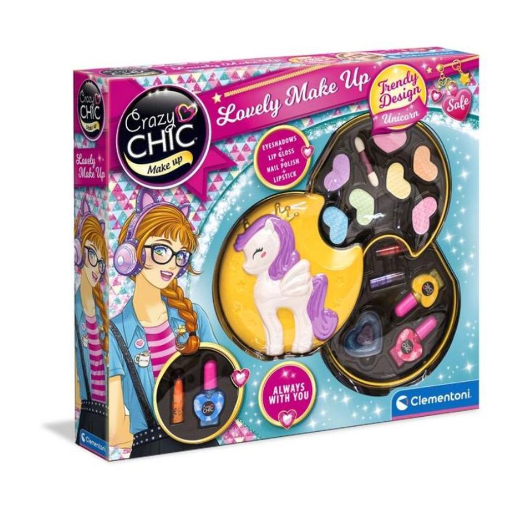 Clementoni Crazy Chic Lovely Make Up Unicorn CL18643 - Set za uređivanje Jednorog slika 1