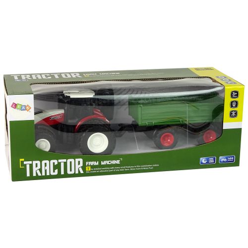 RC traktor s prikolicom 1:24 crveno-zeleni slika 6