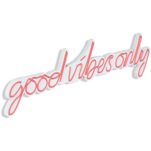 Good Vibes Only - Pink Pink Decorative Plastic Led Lighting slika 7