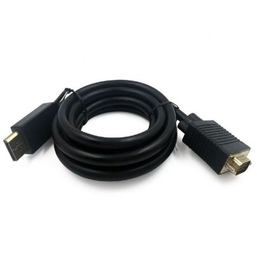 CCP-DPM-VGAM-6 Gembird DisplayPort to VGA adapter cable, black, 1.8 m slika 1