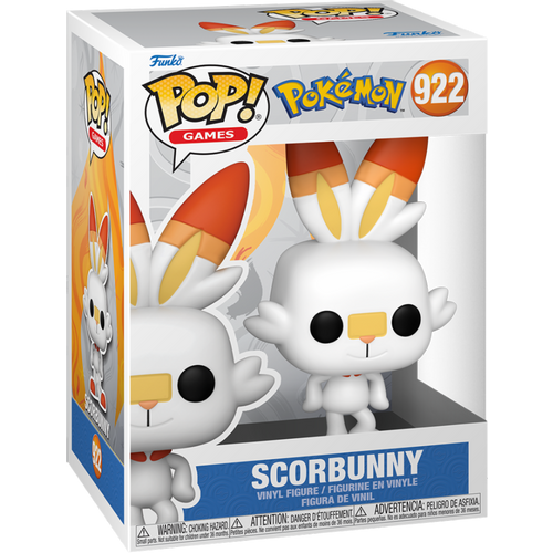 Funko Pop Games: Pokemon - Scorbunny (EMEA) slika 1