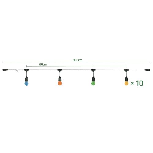 Garland za vanjsku crnu WOJ + 14342 slika 10