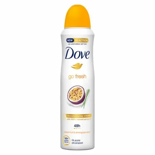 Dove dezodorans Spray Passion Fruit 48h 150ml slika 1