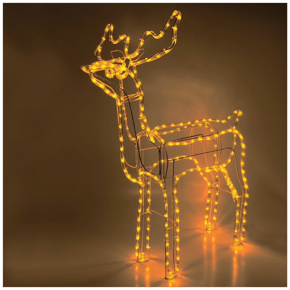 home Dekorativna rasvjeta, LED 3D figura, jelen - ROPE 1 slika 1