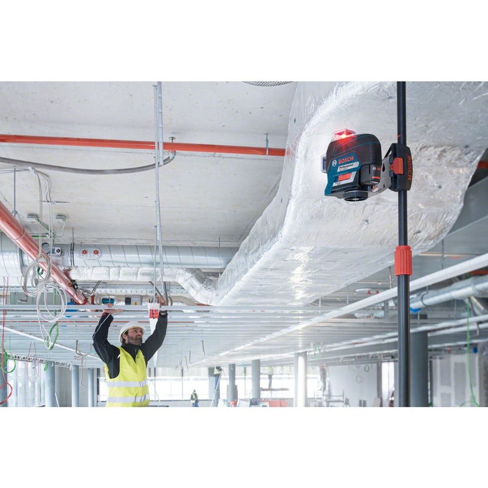 BOSCH Krstasti laserski nivelir GLL 3-80 C + LR7 + L-BOXX slika 4