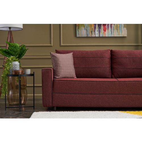 Atelier Del Sofa Trosjed na razvlačenje, Bordo crvena, Ece - Claret Red slika 3