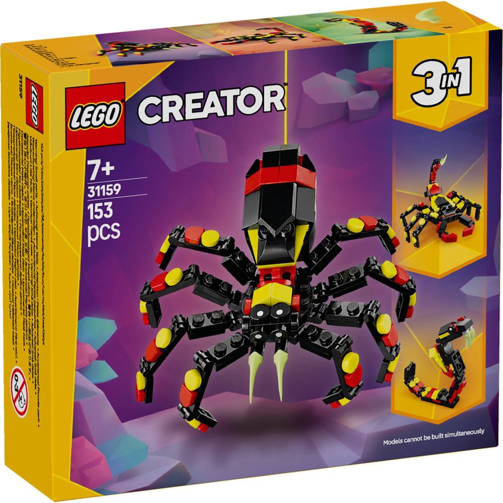 LEGO 31159 Divlje životinje: Opaki pauk slika 1