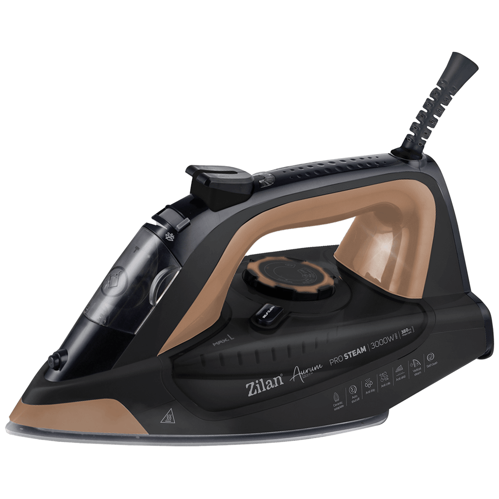 Zilan Pegla na paru, 3000W, Aurum Touch - Pro Steam Iron - ZLN4247 slika 1