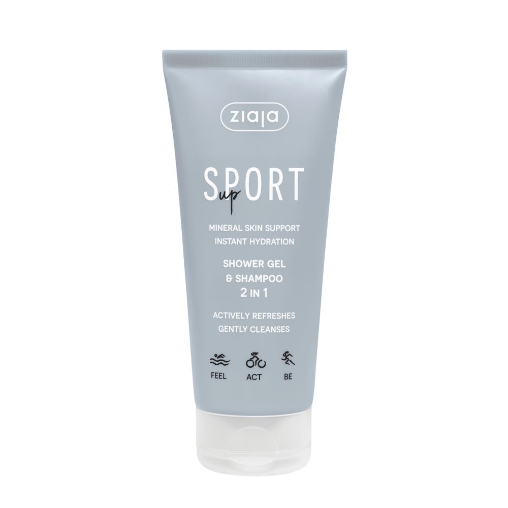 Ziaja Šampon za kosu i gel za tuširanje Sport up 2u1 200ml slika 1