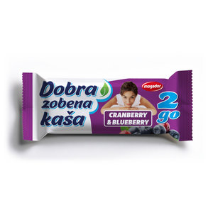 Dobra zobena pločica brusnica-borovnica 2go 40g x 20kom