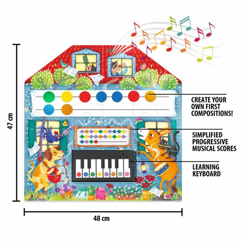 HEADU Edukativna muzička igra My First Music School slika 4