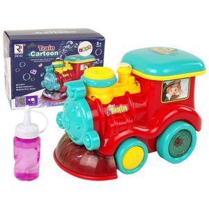 Soap Bubble Locomotive Rides Light Sounds