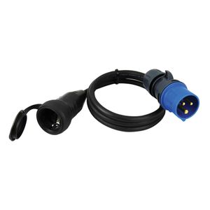 Adapter CEE - "šuko" 16 A 250 V ~ 3500 W 3P IP44