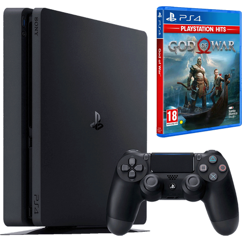 Sony Igraća konzola PS4 F Chassis Slim + God of War PS -Hits - PlayStation 4 500GB+God of War Hits slika 1