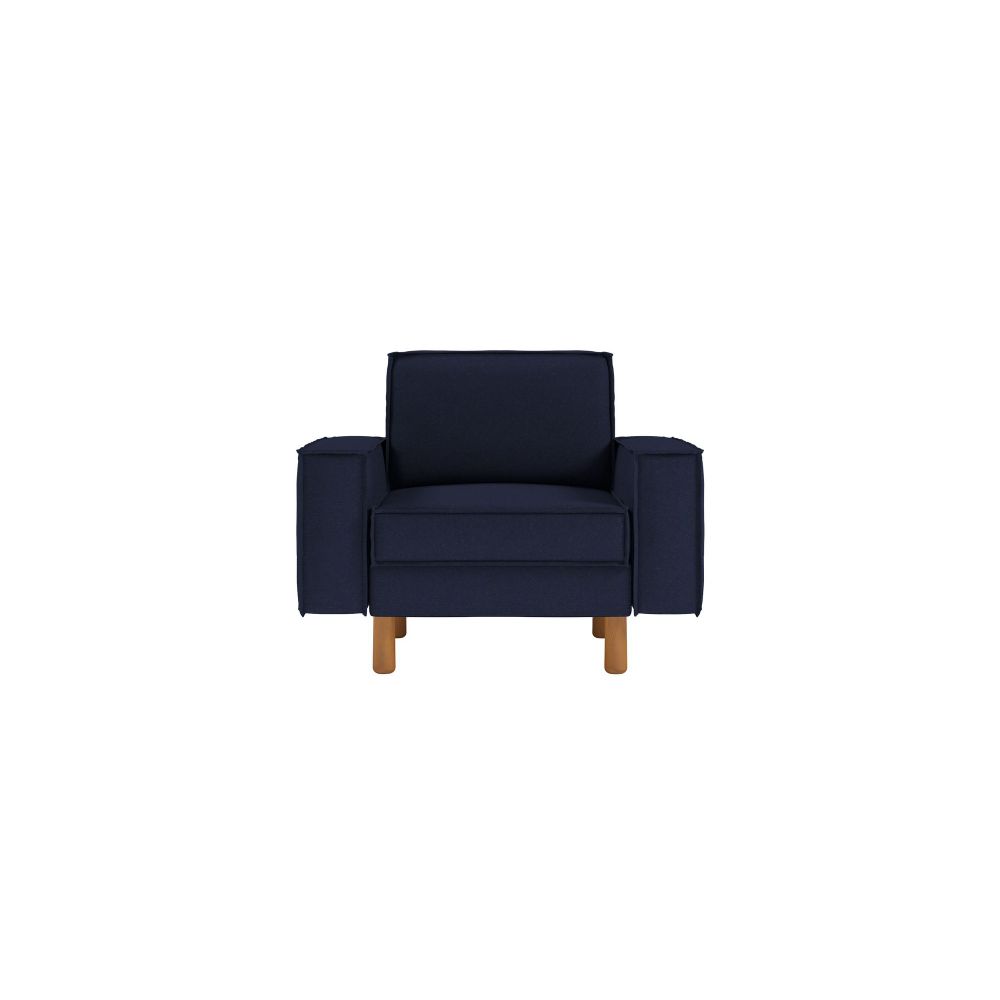 Sofa za Jednu Osobu Sparrow 1 - Noćno Plava Orah slika 2