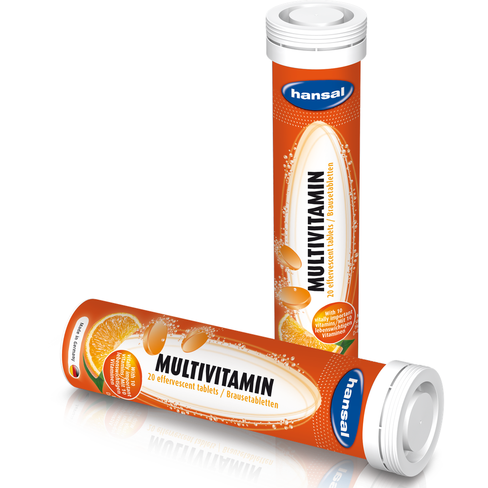 Hansal šumeće tablete Multivitamin 82g slika 1