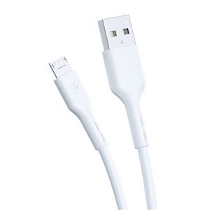 MS CABLE 3A fast charging USB-A 3.0 -> microUSB, 1m, bijeli