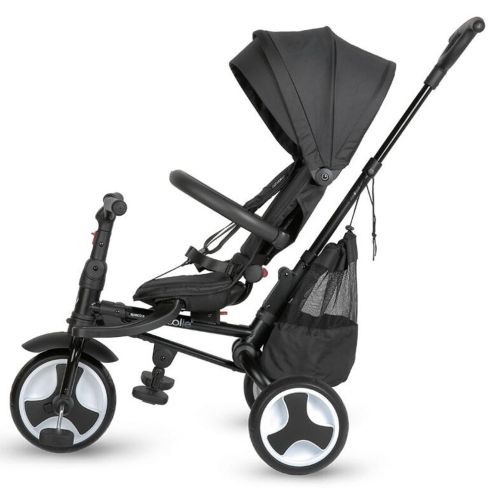 Coccolle Sklopivi rotirajući tricikl Spectra Plus Premium Line, Jet Black slika 11