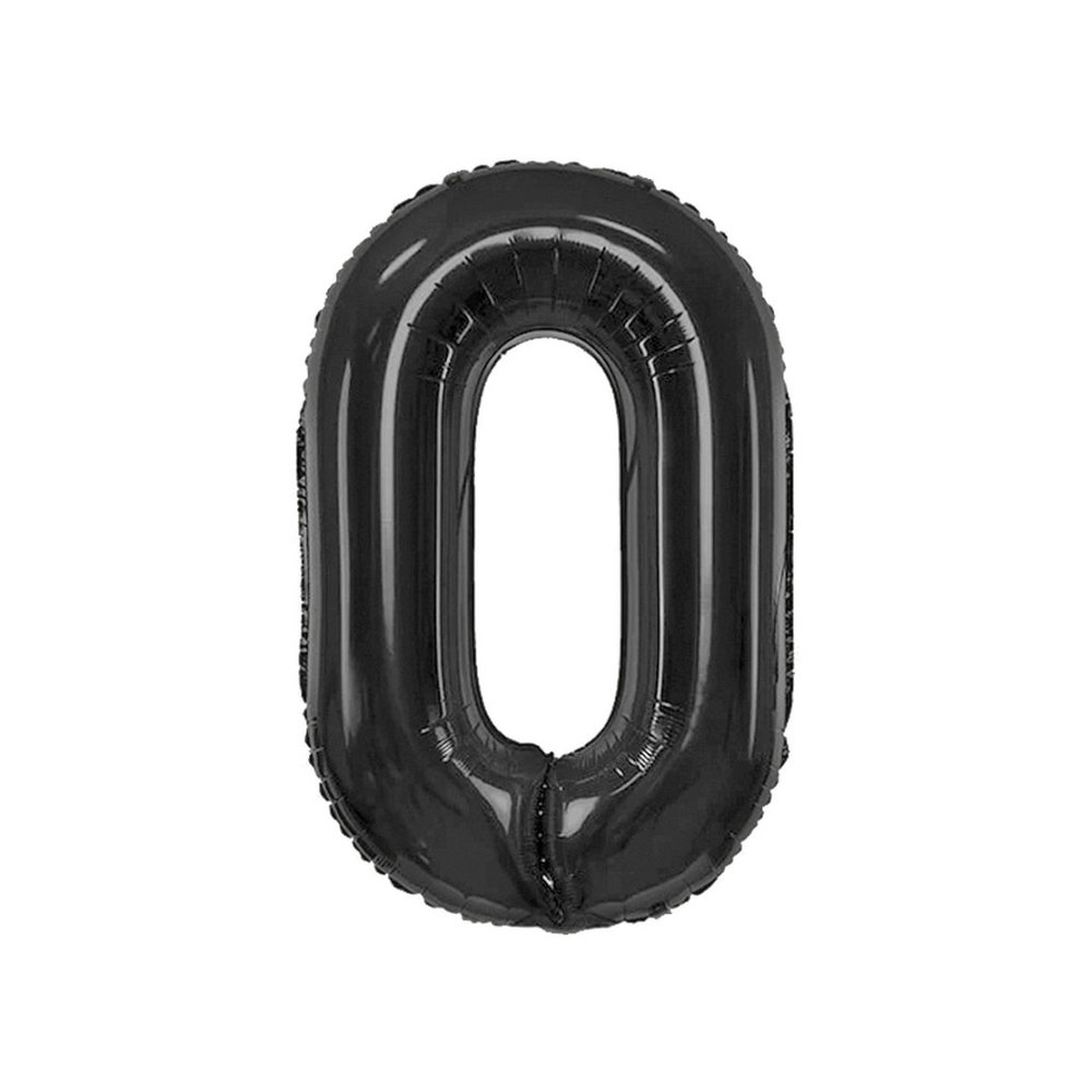 CH-B8C0 Folijski balon Matt Crni 0,85 cm slika 1