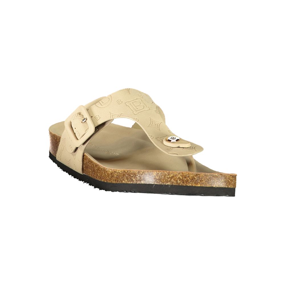 LAURA BIAGIOTTI WOMEN'S BEIGE SLIPPER slika 2