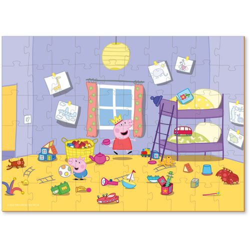 DODO Puzzle Peppa Prase, Dečija Soba, 60 komada slika 3