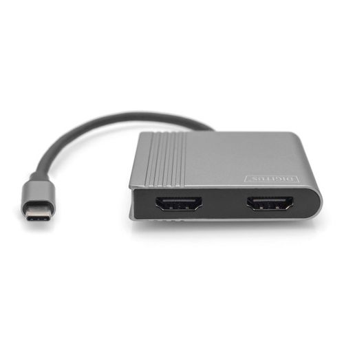 Adapter Digitus DA-70828 USB-C - 2xHDMI slika 1