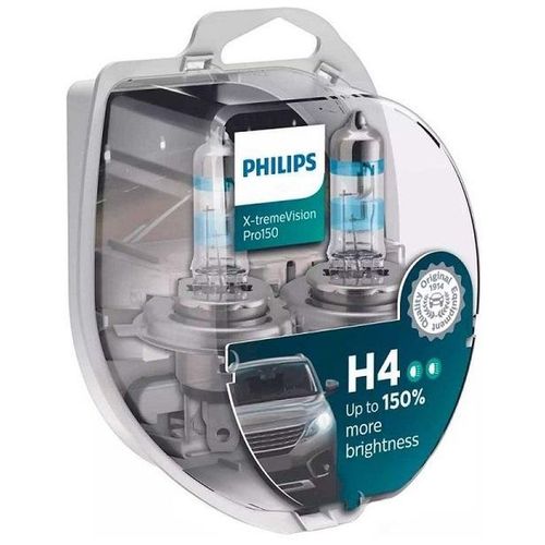 Sijalica H4 PHILIPS +150% X-treme vision Pro150 slika 1