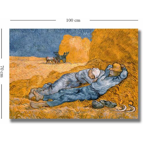 70100VANGOGH062 Multicolor Decorative Canvas Painting slika 3